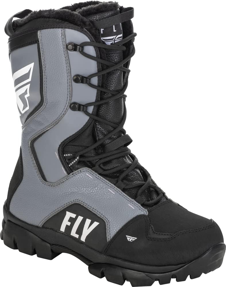 Fly Racing Marker Snow Boot (Black/Grey, 7) - Image 1